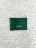 timeless card holder | hunter green