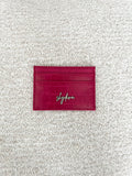 timeless card holder | hot pink